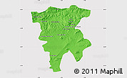 Political Map of Mila, cropped outside