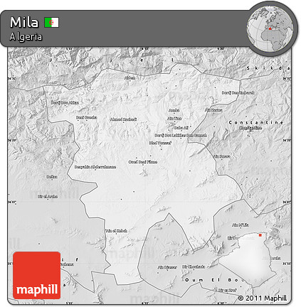 Silver Style Map of Mila