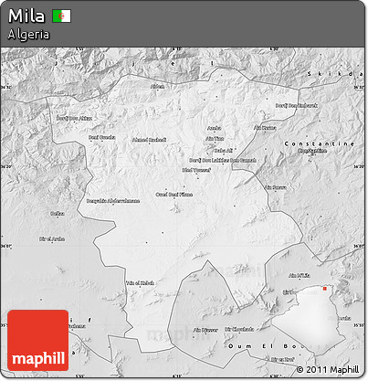 Silver Style Map of Mila