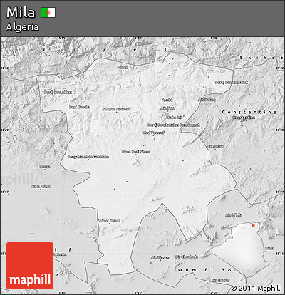 Silver Style Map of Mila