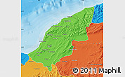 Political Map of Mostaghanem