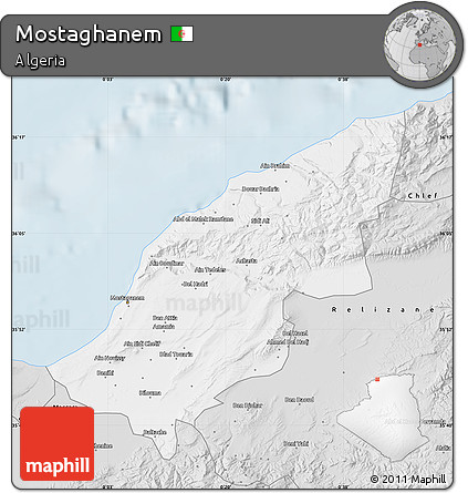 Silver Style Map of Mostaghanem