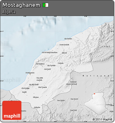 Silver Style Map of Mostaghanem