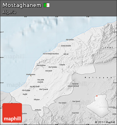 Silver Style Map of Mostaghanem