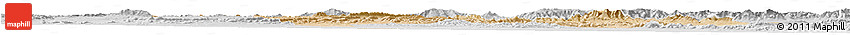 Satellite Horizon Map of Msila, lighten, desaturated