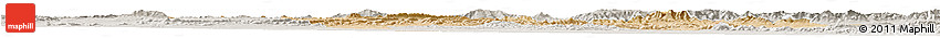Satellite Horizon Map of Msila, lighten, semi-desaturated