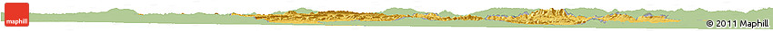 Savanna Style Horizon Map of Msila, single color outside