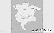 Gray Map of Msila, single color outside
