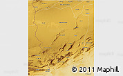 Physical 3D Map of Naama