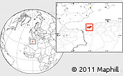 Blank Location Map of Oran