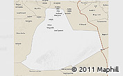 Classic Style 3D Map of Ouargla