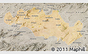 Satellite Map of Oum El Bouaghi, semi-desaturated