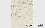 Shaded Relief Map of Sidi-Bel-Abbes