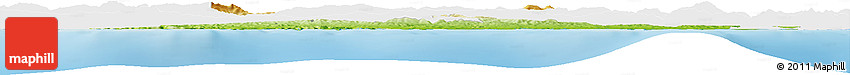 Physical Horizon Map of Skikda, single color outside