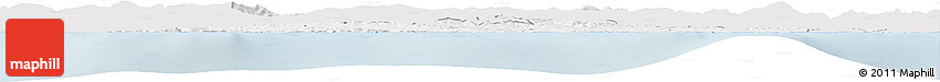 Silver Style Horizon Map of Skikda, single color outside