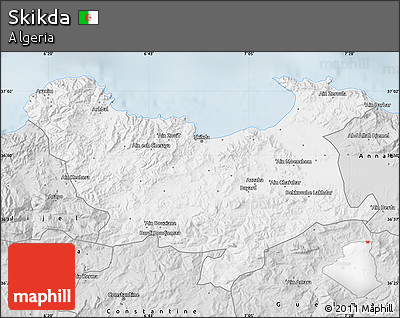 Silver Style Map of Skikda