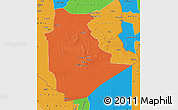 Political Map of Tamanrasset