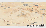 Satellite Panoramic Map of Tamanrasset