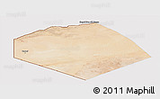 Satellite Panoramic Map of Tendouf, cropped outside
