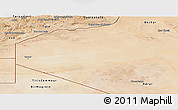 Satellite Panoramic Map of Tendouf