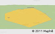 Savanna Style Panoramic Map of Tendouf, single color outside
