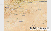 Satellite 3D Map of Tiaret