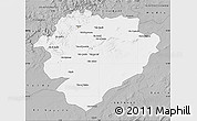 Gray Map of Tiaret