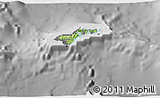 Physical 3D Map of American Samoa, desaturated