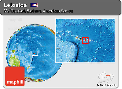 Physical Location Map of Leloaloa