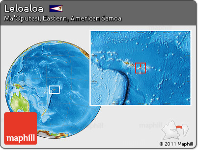 Physical Location Map of Leloaloa