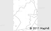 Blank Simple Map of Pago Pago