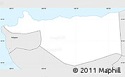 Silver Style Simple Map of Faleasao