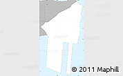 Gray Simple Map of Leusoali'i