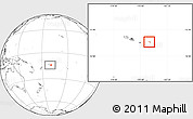 Blank Location Map of Manu'a, within the entire country