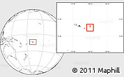 Blank Location Map of Ofu, highlighted parent region