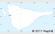Classic Style Simple Map of Ofu