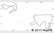 Blank Simple Map of Manu'a, cropped outside, no labels
