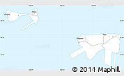 Gray Simple Map of Manu'a