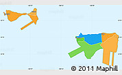 Political Simple Map of Manu'a