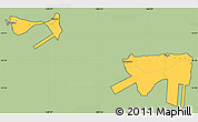 Savanna Style Simple Map of Manu'a, cropped outside