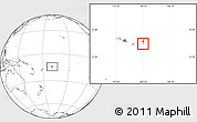 Blank Location Map of Ta'u