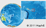 Physical Location Map of Ta'u