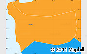 Political Simple Map of Luma