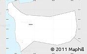 Silver Style Simple Map of Luma