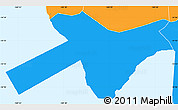 Political Simple Map of Si'ufaga
