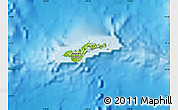 Physical Map of American Samoa