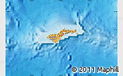 Political Shades Map of American Samoa