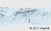 Classic Style Panoramic Map of American Samoa