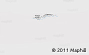 Flag Panoramic Map of American Samoa, flag rotated
