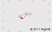 Flag Simple Map of American Samoa, flag centered